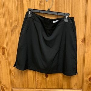 Black golf skirt